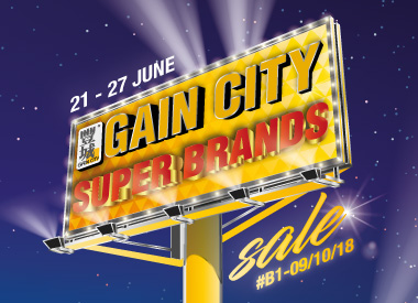 Gain City Super Brands Sale 