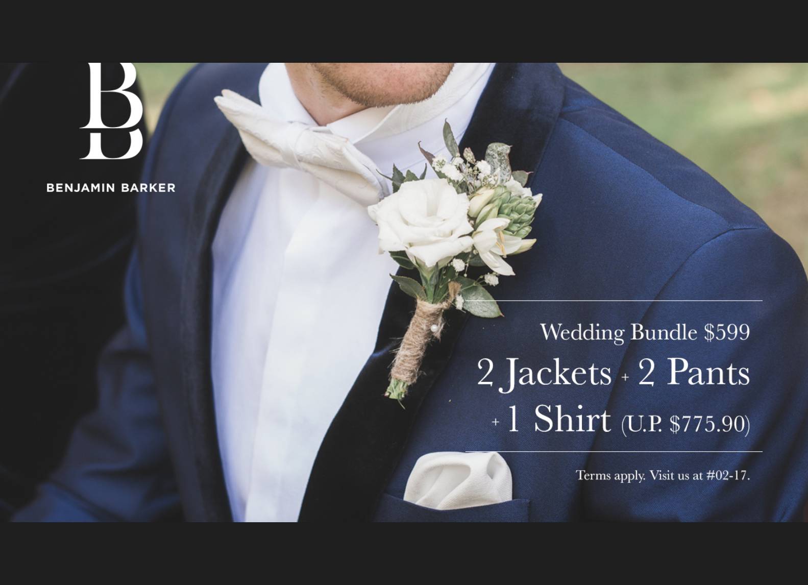 Benjamin Barker $599 Wedding Bundle
